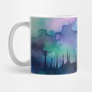 Ombre Pattern Rainbow Mug